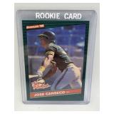 1986 DONRUSS THE ROOKIES #22 JOSE CANSECO MINT