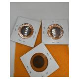(3) REICHSPFENNING COINS