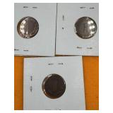(3) REICHSPFENNING COINS