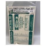 1967 CFPL 20 WEEKLY LINE-UPS, 1989-92 RINGO STARR