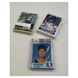 3 COMPLETE BASEBALL SETS NM - MINT CONDITION