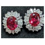 SILVER(4.84G),  CZ EARRING