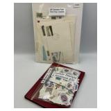 CANADA STAMPS, FIRST DAY COVERS, TONGS AND STOCK
