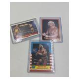 1980'S HULK HOGAN LOT OF 3 DIFFERENT MINT CARDS