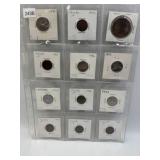 SHEET OF COLLECTOR COINS