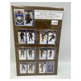 1983 MINI KEYCHAIN CARDS BUFFALO SABRES TWO