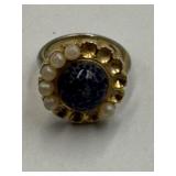 EUROPEAN ESTATE FIND RING (NEEDS REPAIR OR