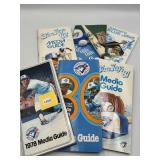 1970'S AND 80'S TORONTO BLUE JAYS MEDIA GUIDES 6