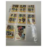 1978 TOPPS MINT LOT OF 8 CARDS