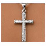 SILVER(2.05G),  CROSS PENDANT