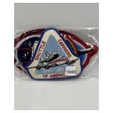 NASA VINTAGE CLOTH PATCHES LOT OF 5 DIFFERENT