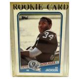1988 TOPPS #327 BO JACKSON NFL ROOKIE MINT