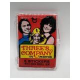 1978 TOPPS THREE'S COMPANY WAX PACK