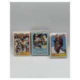 3 MINT COMPLETE BASEBALL SETS 1985 AND 1988 ALL