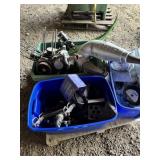 SKID OF MISC PARTS - SNOWMOBILE / MOTORCYCLE