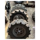 ITP AT589 WHEELS (2) 25 X 10-12 & (2) 25 X 8-12