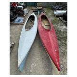 PAIR OF KAYAK SHELLS