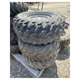 (3) GOODYEAR TIRES 25 X 10-12