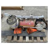 LOT AIR TANKS, PYLONS, ALPHA SKID RAIL