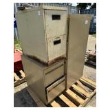 (3) FILING CABINETS
