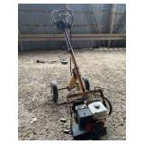 HYDRAULIC POST HOLE AUGER (MISSING PARTS)