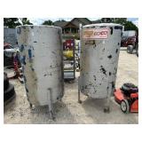 (2) OIL TANKS