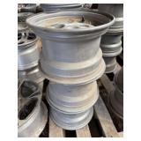 (3) RIMS 12 X 7.5 - 4 BOLT