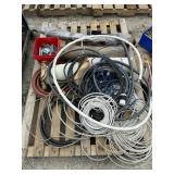 SKID OF WIRE JACKALL, PLASTIC PIPING TUBE