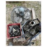 SKID - FAN, BRIGGS MOTOR, ABS PIPING ENDS