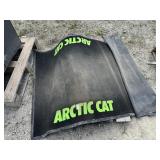 SKID WITH (2) ARCTIC CAT MATS