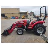 2020 MASSEY FERGUSON 1735E TRACTOR 1050.3 HOURS