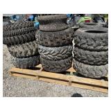 LOT ASSORTED TIRES - VARIOUS TAKE OFF TIRES