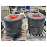 (4) TIRES SNORKEL BOOM LIFT 33/16LL X 16.1