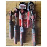 LOT (4) CRAFTSMAN 3/8 INCH DRIVE RATCHETS