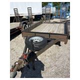 2008 ARCTIC ENTERPRISES SKID STEER TRAILER
