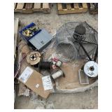 SKID OF FAN AND WIRE