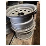 (2) ITP RIMS 12 X 7 - 4 BOLT
