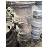 (4) ARCTIC CAT RIMS 12 X 8 - 4 BOLT GREY