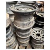 (4) ARCTIC CAT RIMS 12 X 8 - 4 BOLT GREY