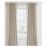 100% Blackout Faux Linen Curtains