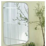 Modern Rounded Corner Wall Mirror