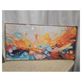 Abstract Canvas Wall Art, 24x48