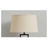Tan Linen Drum Lamp Shade, 9.5-inch Slant