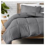 Gray Goose Down Alternative Comforter Set