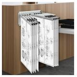 Wall Mount Blueprint Storage Rack, 12 Brackets