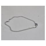 Sterling Silver 8' Chain Bracelet