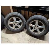 4 Yokohama Tires With Aluminumï¿½ Alloy Rims
