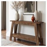 Tribesigns Rustic Brown 41.3 Inch W Farmhouse