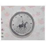 2020 Rcmp $5 Silver Coin In Display Packaging