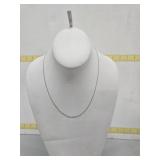 Sterling Silver Rope Chain Necklace